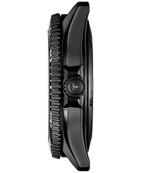 Tissot Men's Swiss Automatic Seastar 1000 Powermatic 80 Black Pvd Stainless Steel Bracelet Watch 40mm