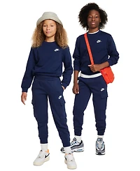 Nike Big Kids Sportswear Club Fleece Classic-Fit Sweatshirt