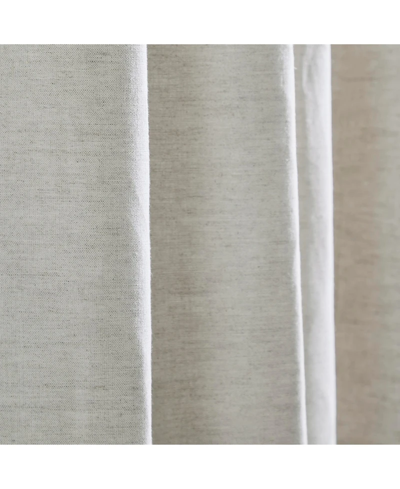 Ihi Home Kendall Linen Cotton Curtain Panel