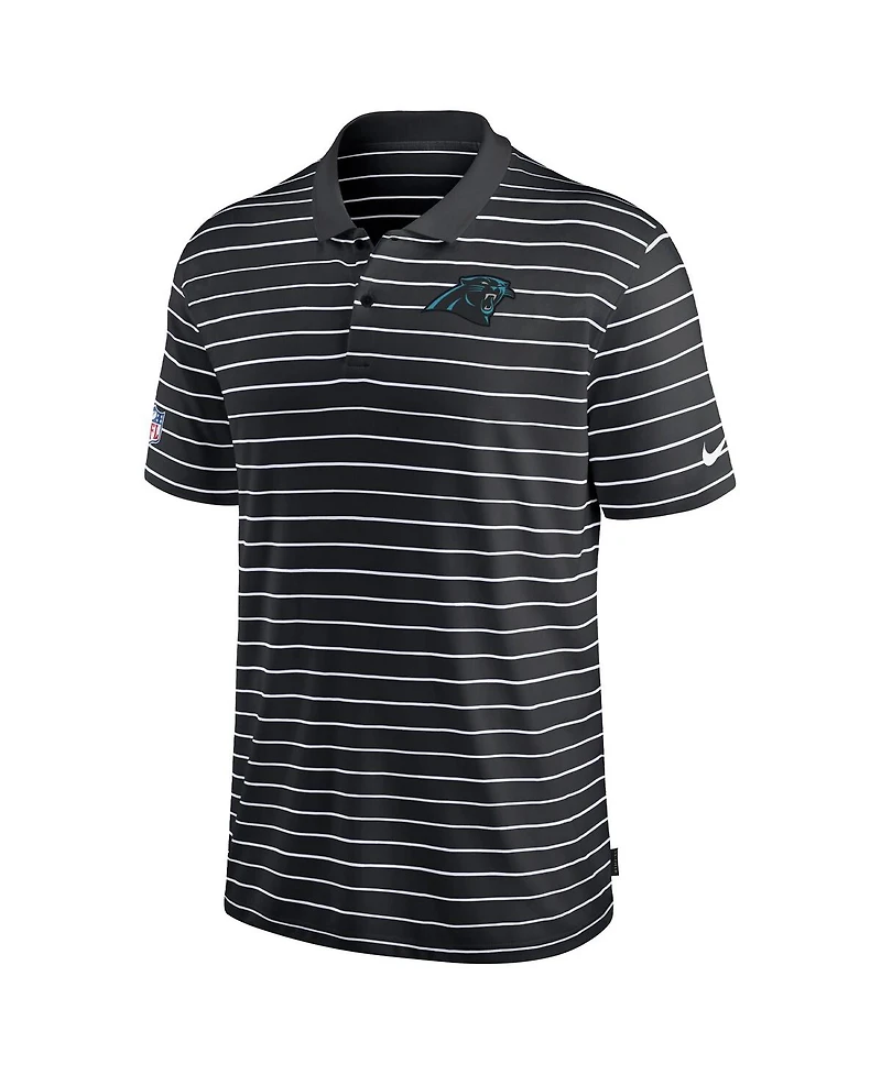 Nike Men's Carolina Panthers Sideline Lock Up Victory Performance Polo