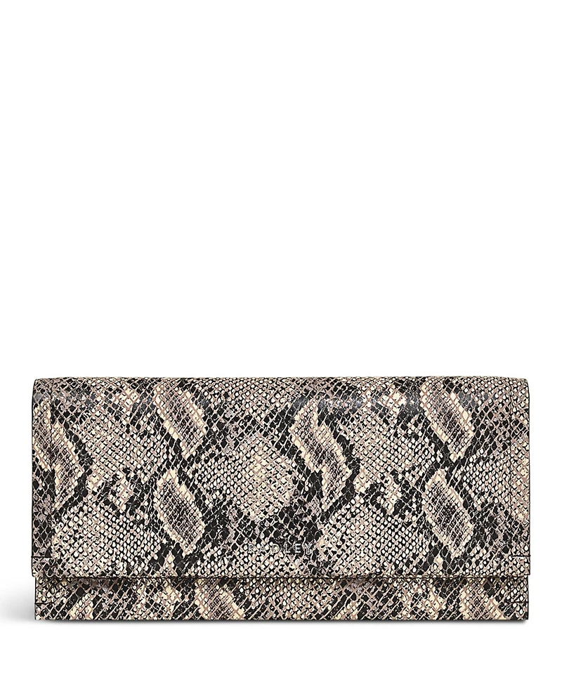 Radley London Oak Street Faux Snake - Large Flapover Wallet