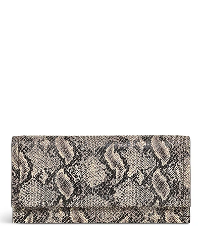 Radley London Oak Street Faux Snake - Large Flapover Wallet