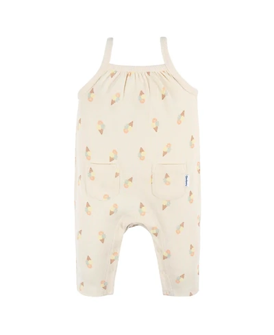 Gerber Baby Girls Sleeveless Long-Leg Romper