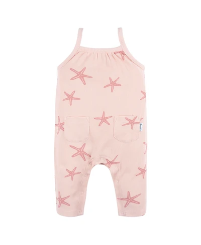 Gerber Baby Girls Sleeveless Long-Leg Romper