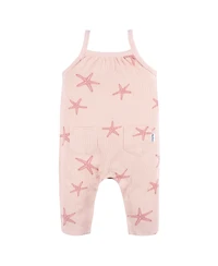 Gerber Baby Girls Sleeveless Long-Leg Romper