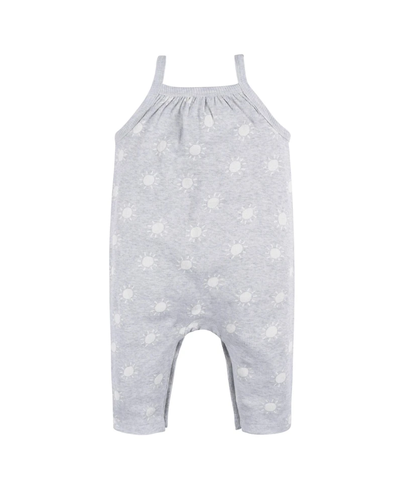Gerber Baby Girls Sleeveless Long-Leg Romper