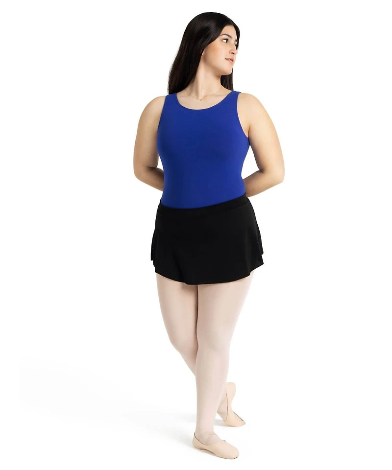 Capezio Women's Curved Pull-On Skirt