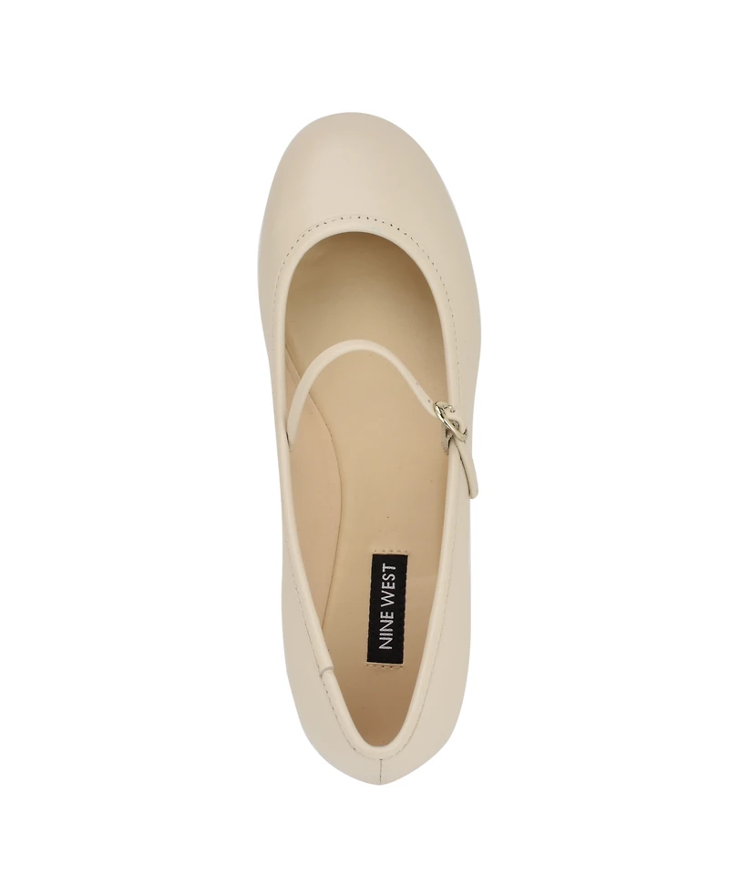 Nine West Women's Classik Mary Jane Ballet Flats
