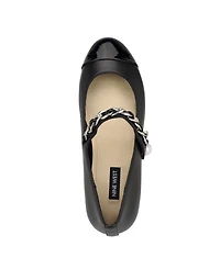 Nine West Women's Platy Embellished Mary Jane Ballet Flats