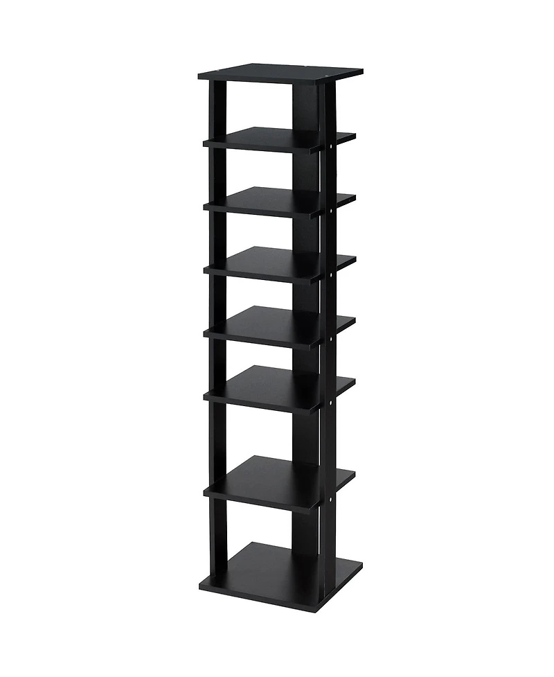 Wooden Shoes Storage Stand 7 Tiers Shoe Rack Organizer Multi-shoe Rack Shoebox