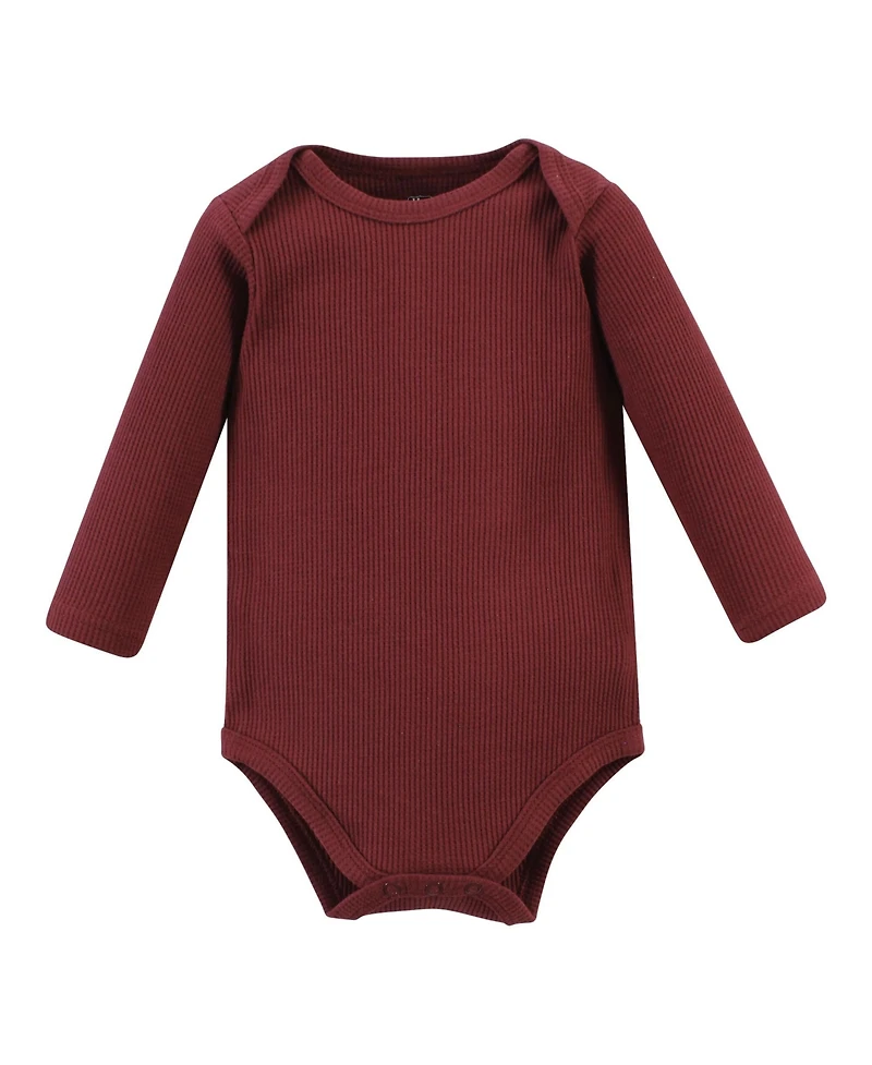 Hudson Baby Boys Cozy Long-Sleeve Thermal One-Piece