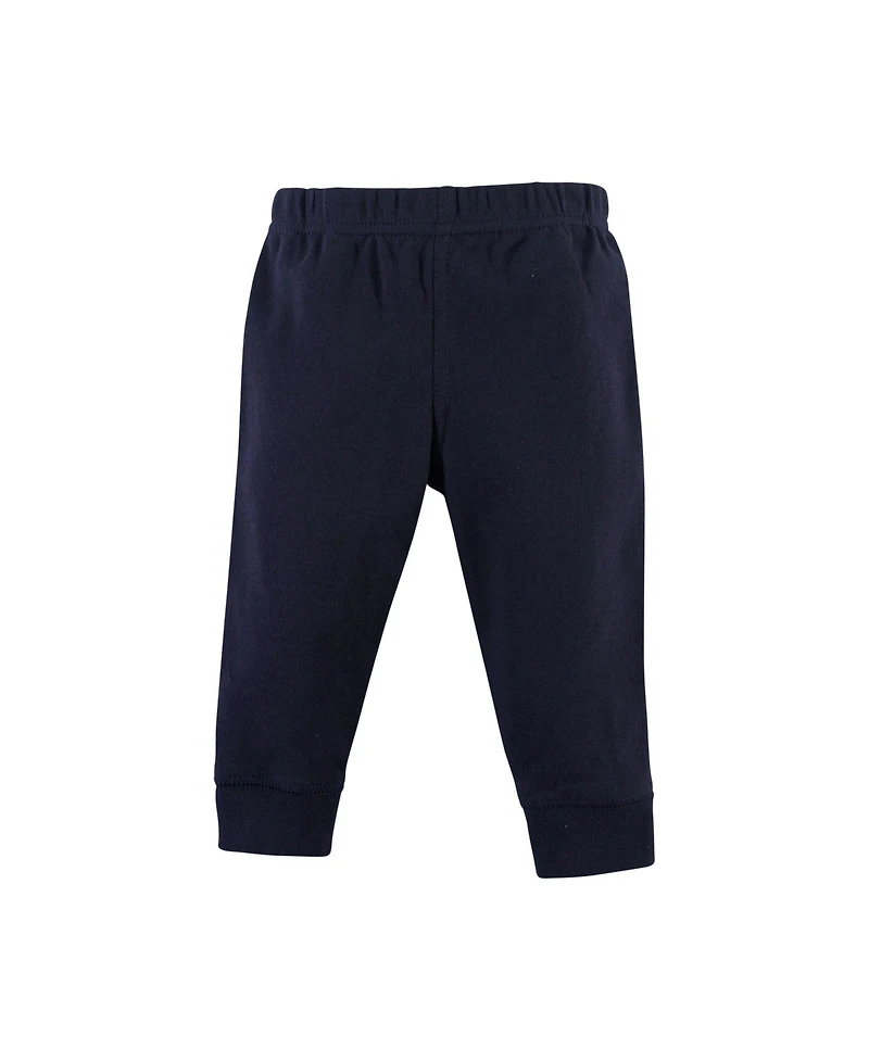 Hudson Baby Boys 3Pc Long Sleeve Bodysuit and Pant
