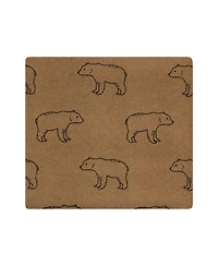 Hudson Baby Unisex Four-Pack Flannel Infant Receiving Blanket Cotton/Poly Blend