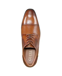 Guess Men's Sulai Cap Toe Lace Up Dress Oxfords