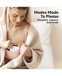 KeaBabies Pulse S10 Pro Breast Pump, Hands Free Double Electric Breast Pumps, Wearable Breastfeeding Pump Portable, 24mm Flange