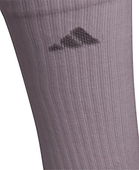 adidas Women's Athletic Cushioned Crew Socks, Pack of 6