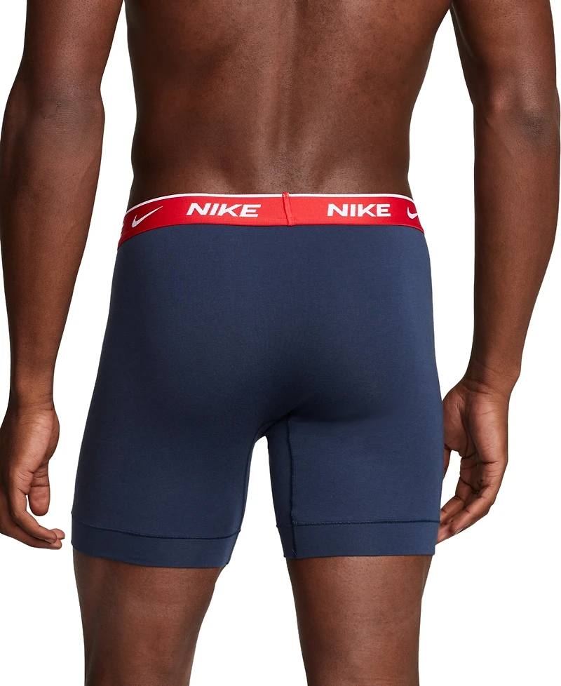 Nike Men's 3-Pack Dri-fit Essential Cotton Stretch Boxer Briefs