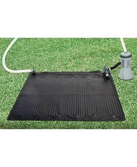 Intex Above Ground Swimming Pool Water Heater Solar Mat 28685E, Black (2 Pack)