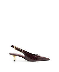 Schutz Women's Ciara Slingback Kitten Heel Pumps