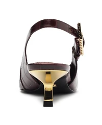 Schutz Women's Ciara Slingback Kitten Heel Pumps