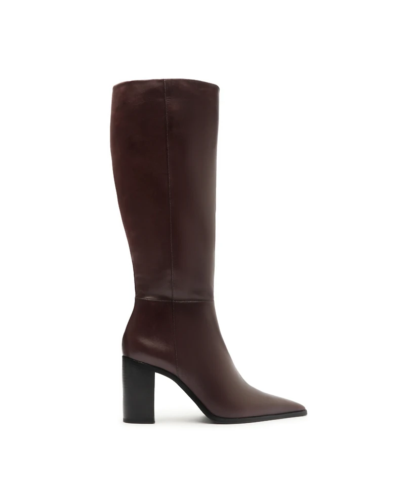 Schutz Women's Mikki Up Knee High Block Heel Boots