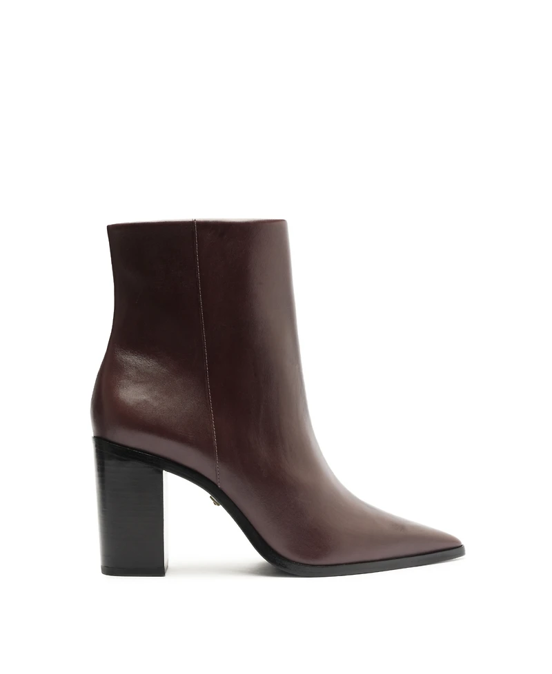 Schutz Women's Mikki Block Pointed Toe Boots