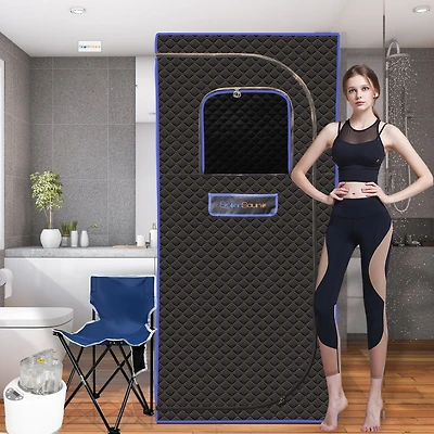 Portable Full-Size Steam Sauna for Relaxation and Detoxification