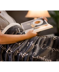Chanasya Premium Healing Warm Hugs Caring Gift Blanket - for Positive Energy Love Support Comfort Strength Cancer Chemo Surgery Get Well