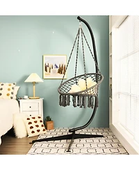 Slickblue Solid Steel C Hammock Frame Stand