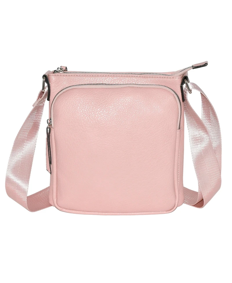 Nicci Crossbody Bag With Front Zipper Pocket