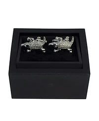Duchamp London Men's Alligator Cuff Links