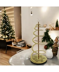Slickblue Wood Tree Figurine - Delicate and Charming Decorative Accent for Tabletops or Shelves