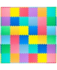 ProsourceFit ProSource Kids Floor Play Mat 3/8-in, 36 Sq Ft - Tiles