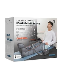 Sharper Image Powerboost Boots Air Compression Leg Massager