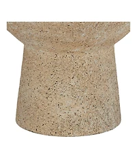 Cozumel 26 3/4" Tall Geometric Rustic Mid Century Modern Coastal Table Lamps Set of 2 Beige Living Room Bedroom Bedside Nightstand House Office Home R