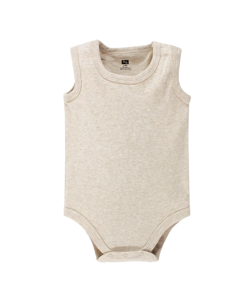Hudson Baby Unisex Soft Cotton Tank Style Bodysuit