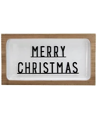 Northlight 3D Wooden "Merry Christmas" Wall or Tabletop Sign 13-Inch
