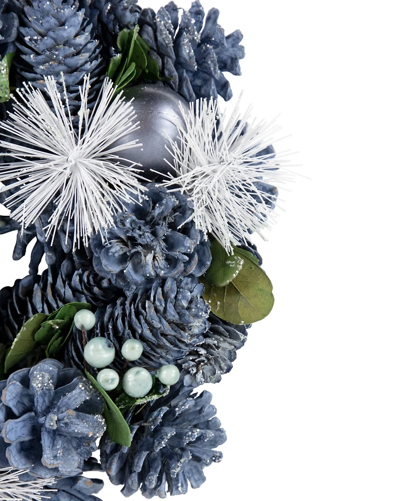 Northlight Pinecones Ornaments and Pine Needles Wreath