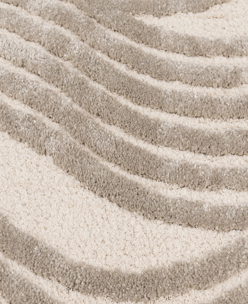 Mink Home Leisure Dunes 2'3"x7'7" Runner Area Rug