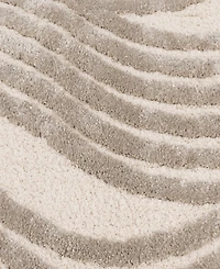 Mink Home Leisure Dunes 2'3"x7'7" Runner Area Rug