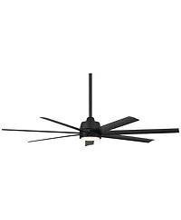 56" Casa Vieja Phoenix Max Black Cct Led Ceiling Fan with Remote