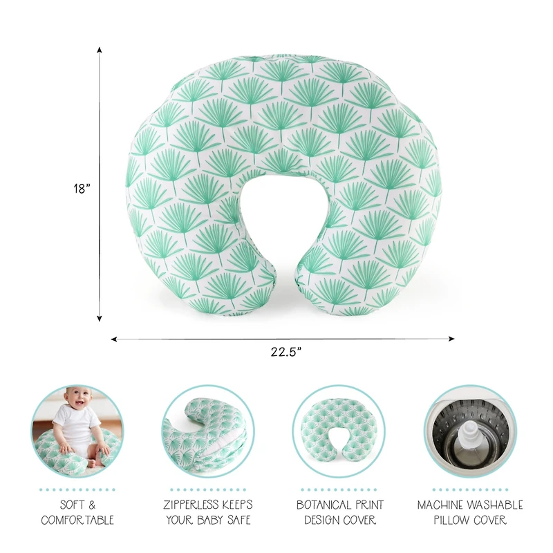 The Peanutshell Nursing Pillow for Breastfeeding, Breast Feeding Pillows for Babies, New Baby Essentials, Boho Botanical