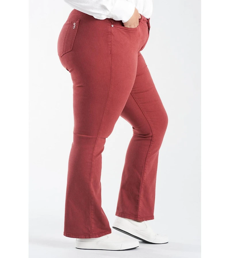 Slink Jeans Plus Mid Rise Bootcut