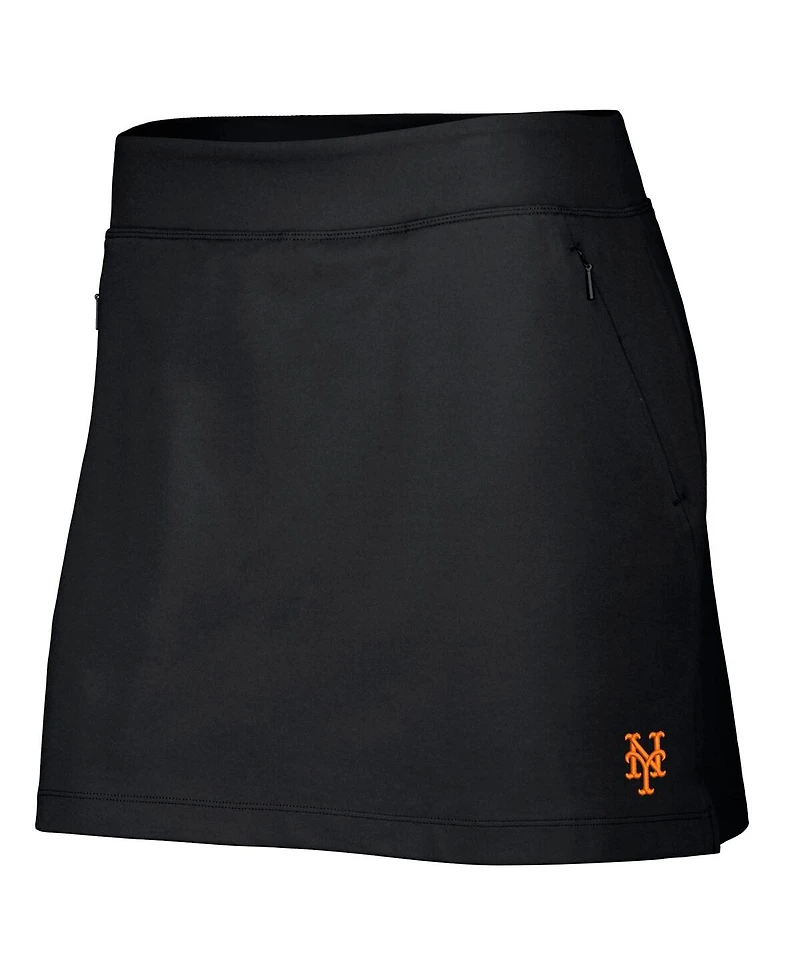 Tommy Bahama Women's Black New York Mets Aubrey IslandZone Skort