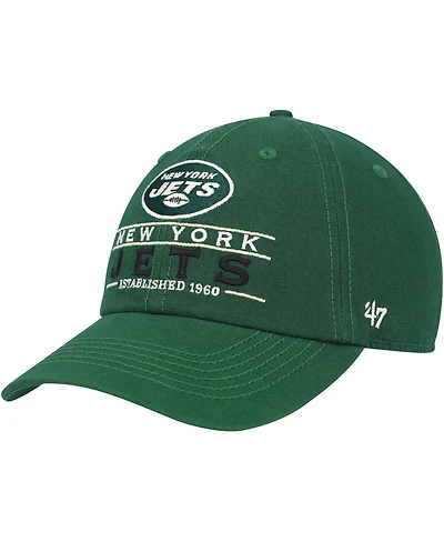 '47 Brand Men's Green New York Jets Vernon Clean Up Adjustable Hat