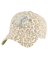 '47 Brand Women's Natural Carolina Panthers Panthera Clean Up Adjustable Hat