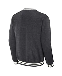 Darius Rucker Collection by Fanatics Men's Heather Charcoal San Francisco Giants Vintage-like Pullover Sweatshirt