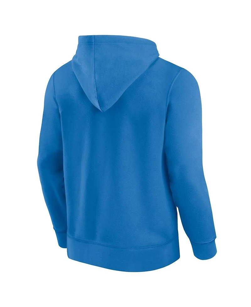Fanatics Men's Royal Texas Rangers Plan for Adversity Henley Fleece Pullover Hoodie