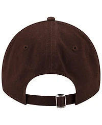 New Era Men's Brown Cleveland Browns Distinct 9TWENTY Adjustable Hat