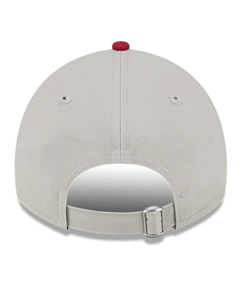 New Era Women's Khaki/Red St. Louis Cardinals 2024 Fourth of July 9TWENTY Adjustable Hat